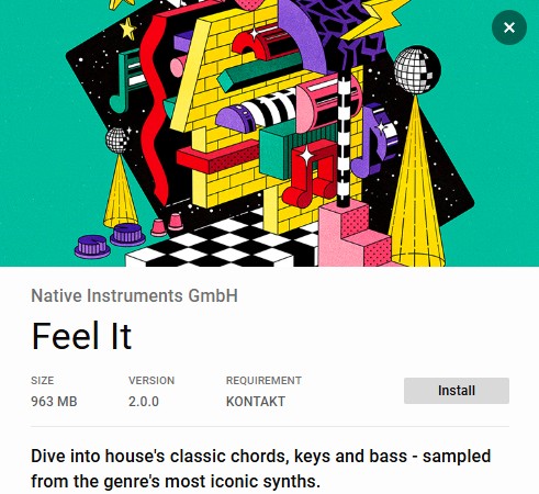 Native Instruments Play Series: Feel It